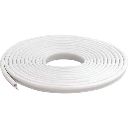M-D Building Products 1/2 In. x 17 Ft. Rigid White Door Jamb Weatherstrip 78394